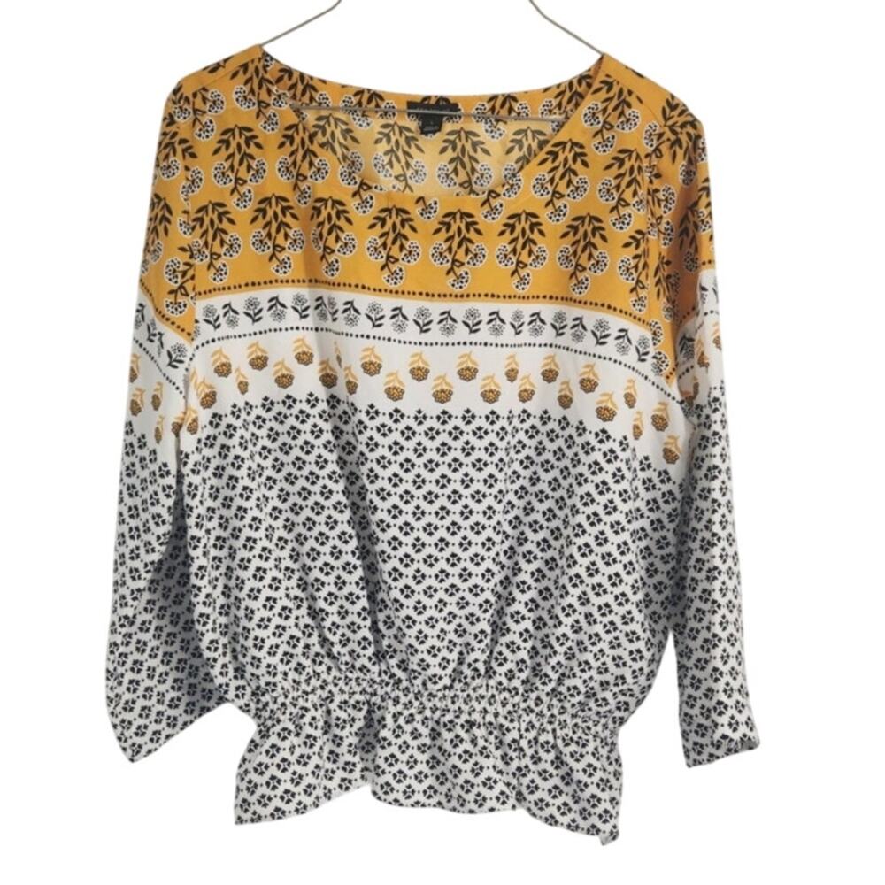 Ann Taylor Floral Top - Women's Size Large - Excellent Condition